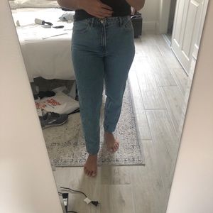 Zara mom jeans size 4